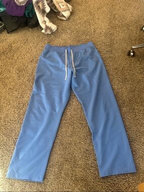 Figs “Ceil Blue” Livingston Scrub Pants. TALL INSEAM.